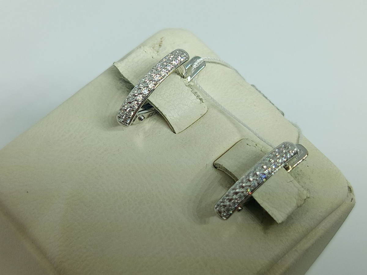 СЕРЬГИ С КАМНЯМИ (Au 585)