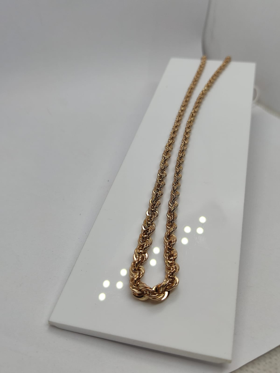 ЦЛВР585 ЦЕПЬ ПОЛНОВЕСНАЯ Веревка (Au 585)