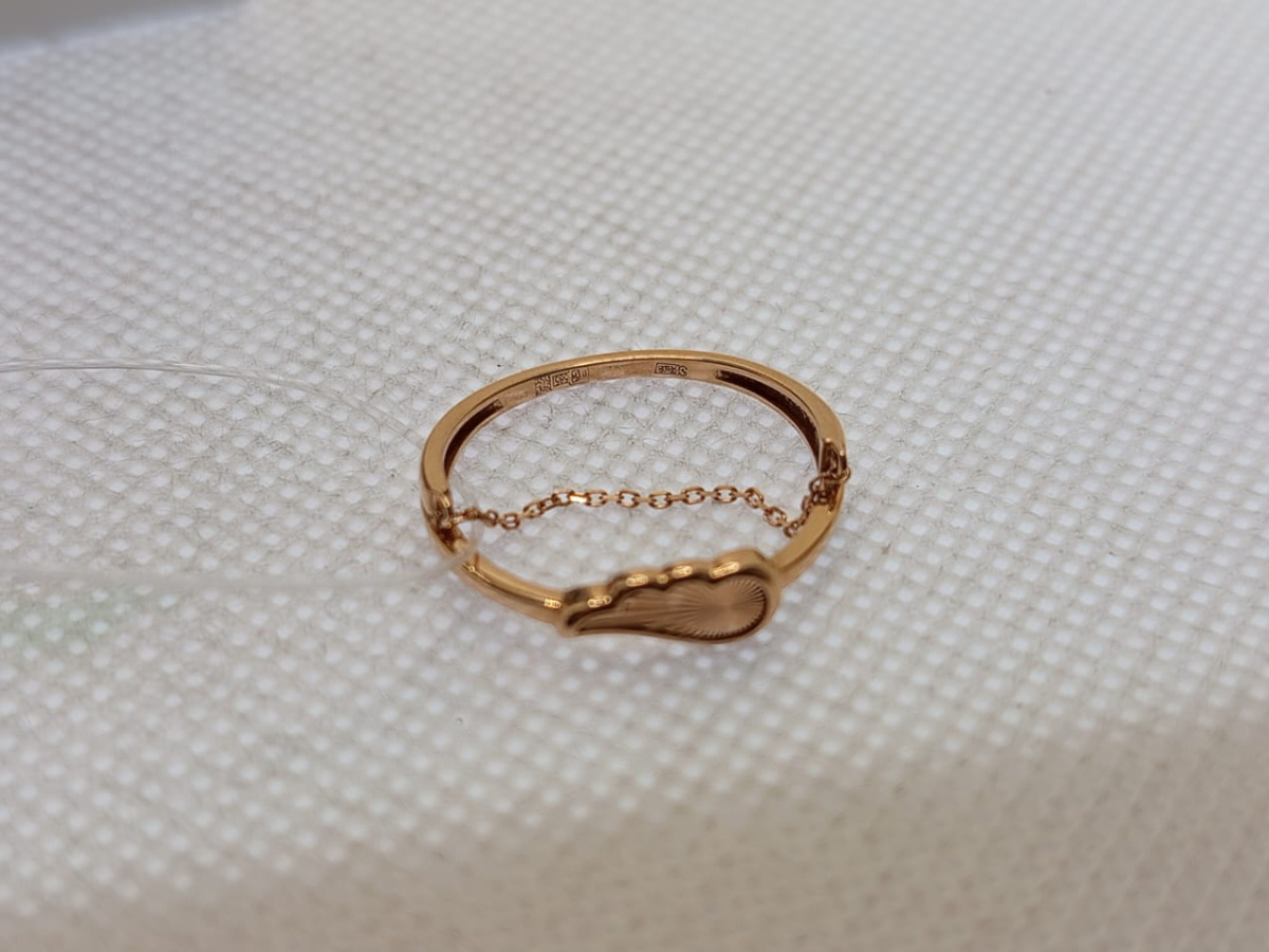 КОЛЬЦО БЕЗ КАМНЯ (Au 585)