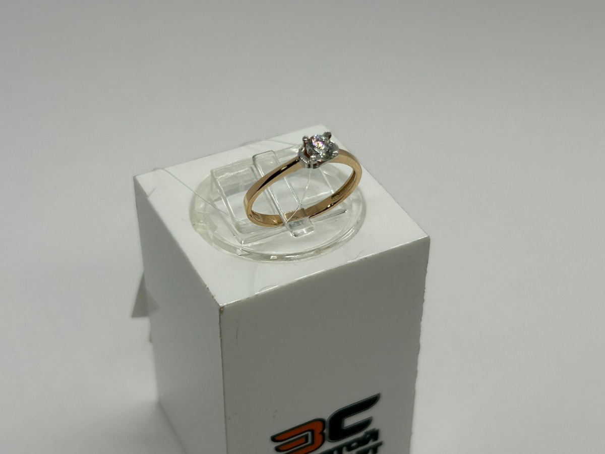 КОЛЬЦО С КАМНЕМ (Au 585)