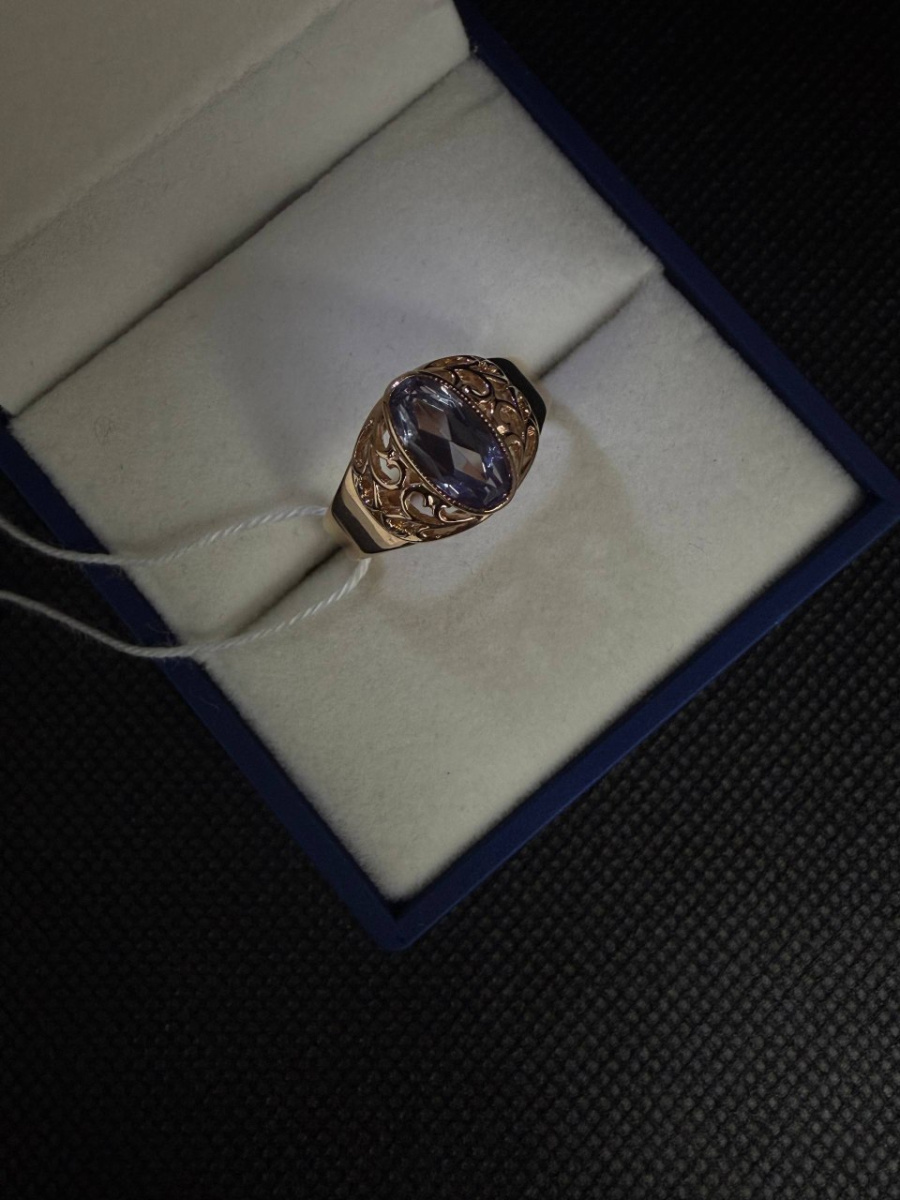 КОЛЬЦО С КАМНЕМ (Au 585)