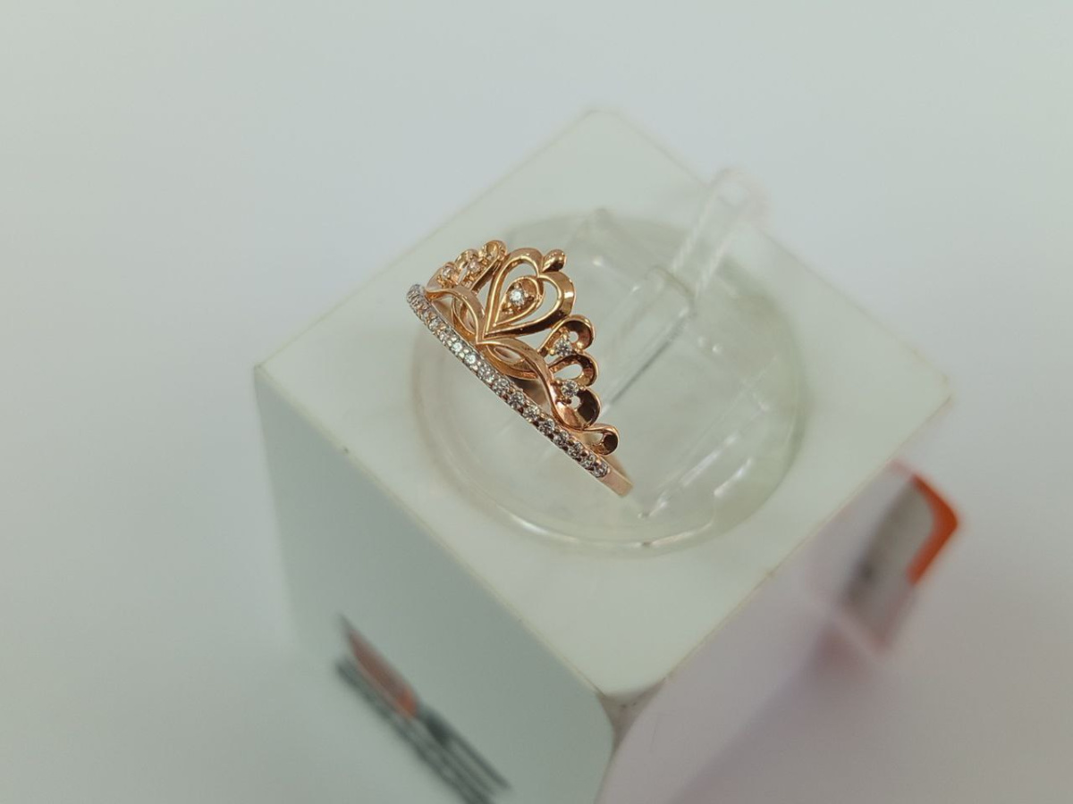 КОЛКМИ585 КОЛЬЦО С КАМНЯМИ (Au 585)