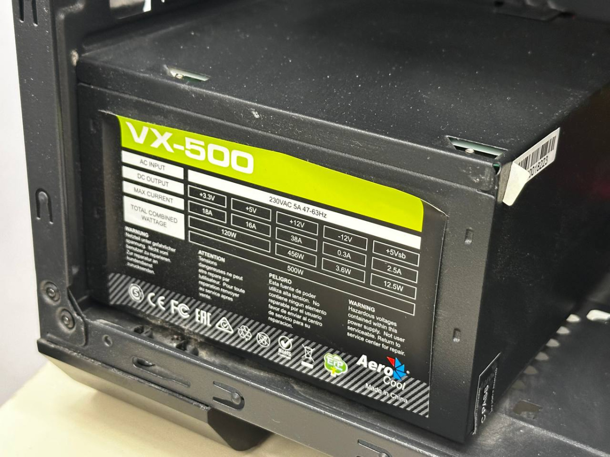 Системный блок Aero Cool; FX-4350, GeForce GTX 1060 3GB, 16 Гб, 250 Гб, 500 Гб