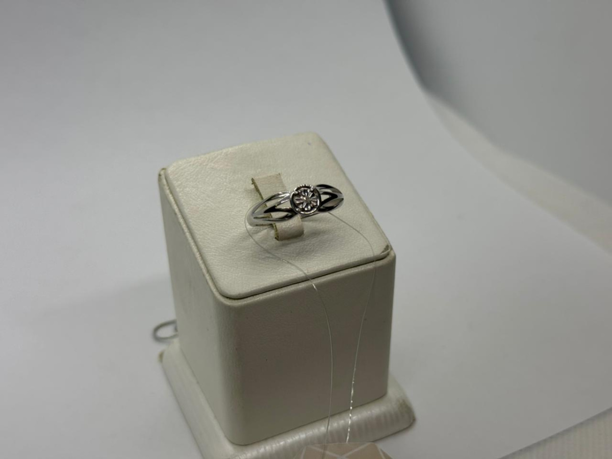 КОЛЬЦО БРИЛЛИАНТ (Ag 925)