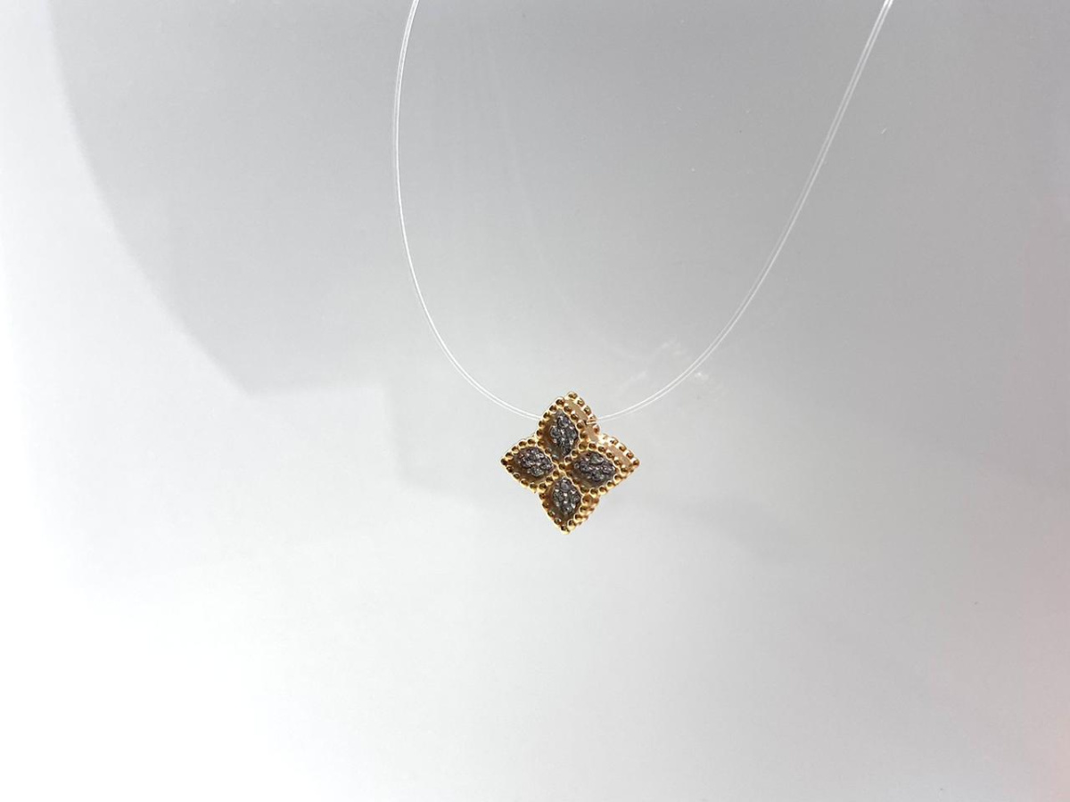 КОЛЬЕ С КАМНЯМИ (Au 585)