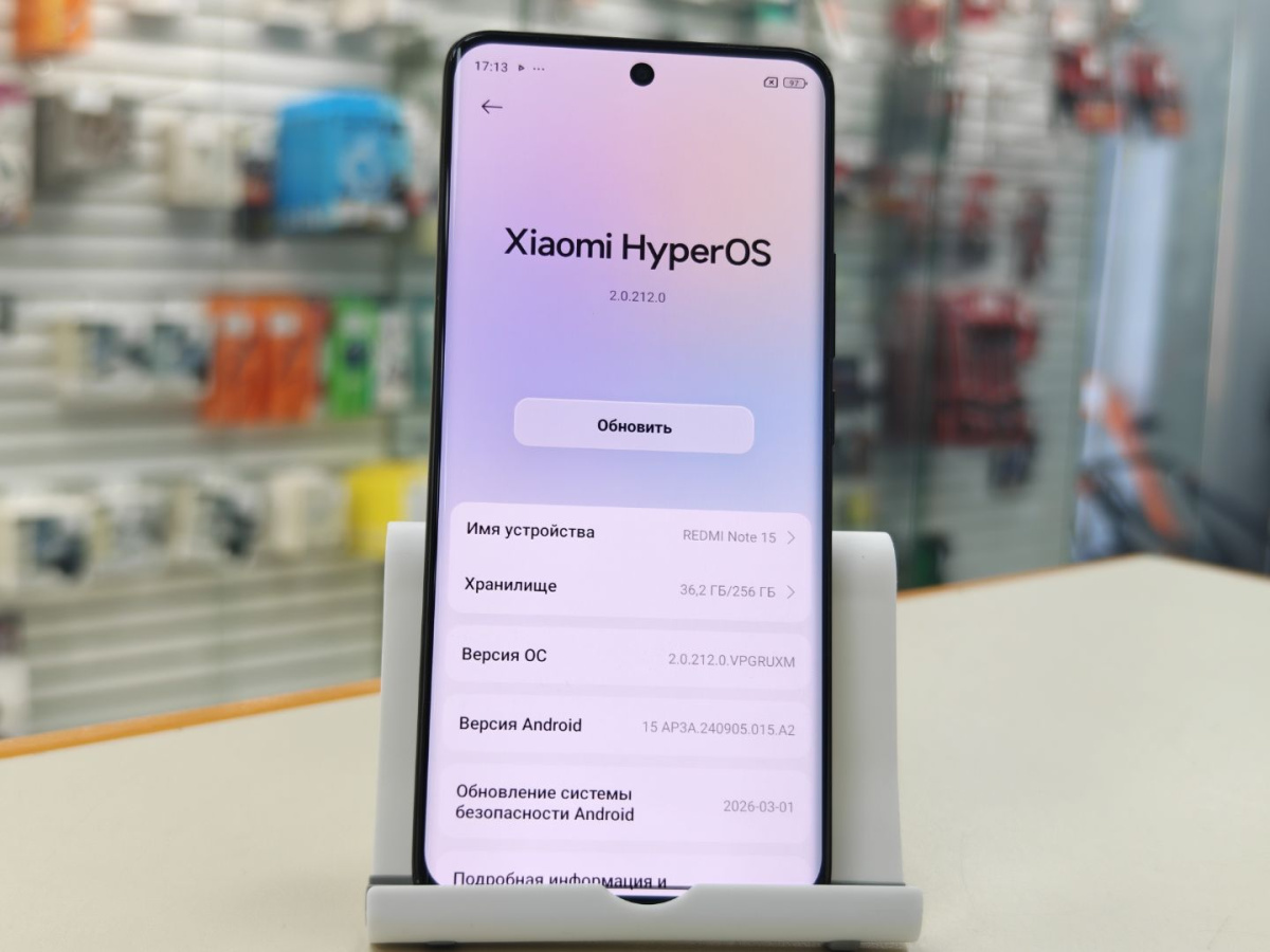 Смартфон Xiaomi Redmi Note 15 8/256