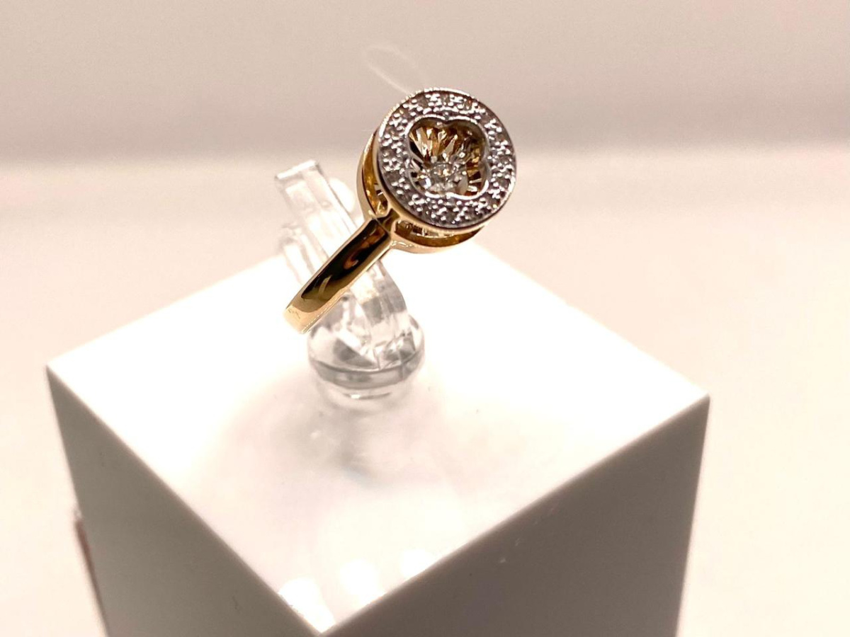 01-11-5923-31-00 КОЛЬЦО БРИЛЛИАНТ (Au 585)