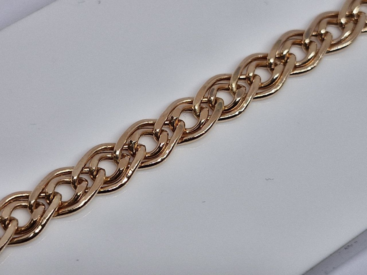 НБ 12-200ПГ БРАСЛЕТ ПУСТОТЕЛЫЙ (Au 585)