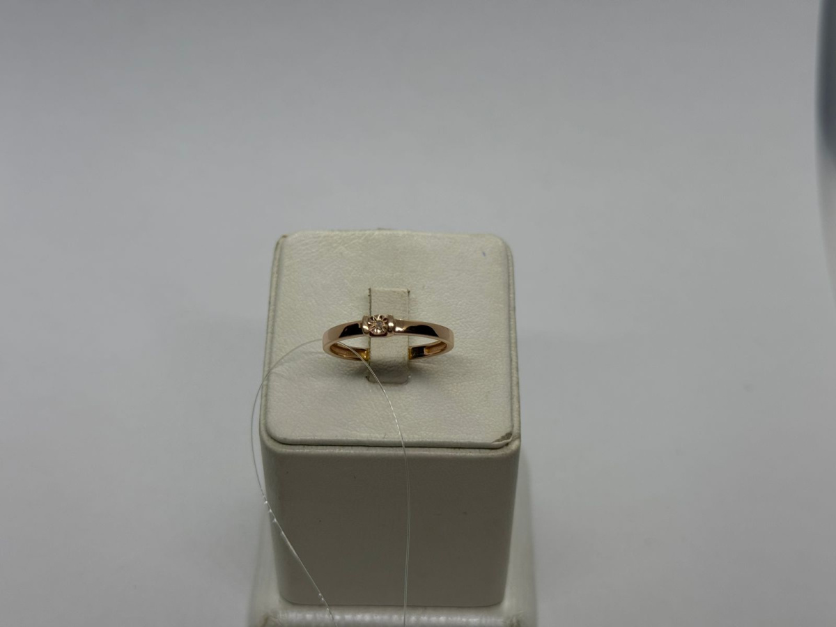 КОЛЬЦО БРИЛЛИАНТ (Ag 925)