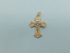ПОДВЕСКА КРЕСТ без камня (Au 585)