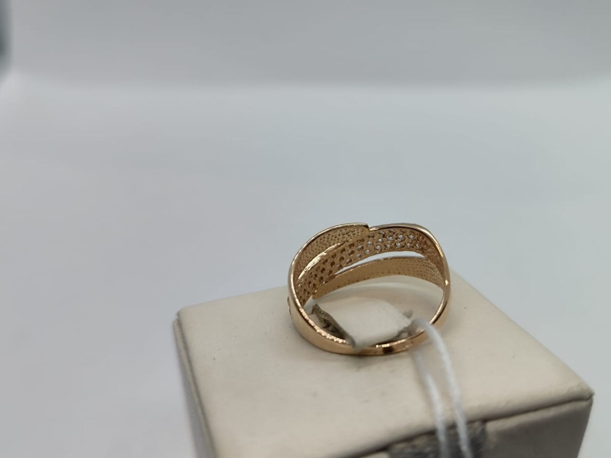 КОЛКМИ585 КОЛЬЦО С КАМНЯМИ (Au 585)