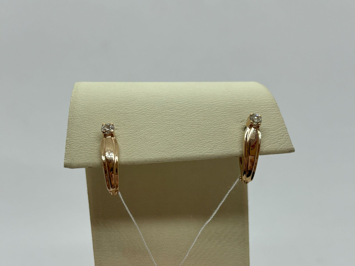 СЕРЬГИ БРИЛЛИАНТ (Au 585)