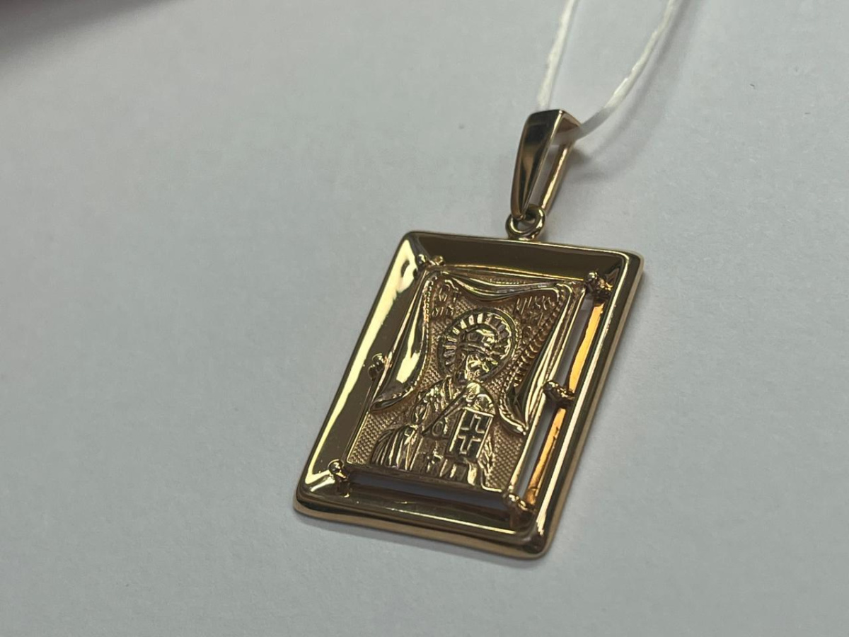 ПОДВЕСКА ИКОНА без камня (Au 585)