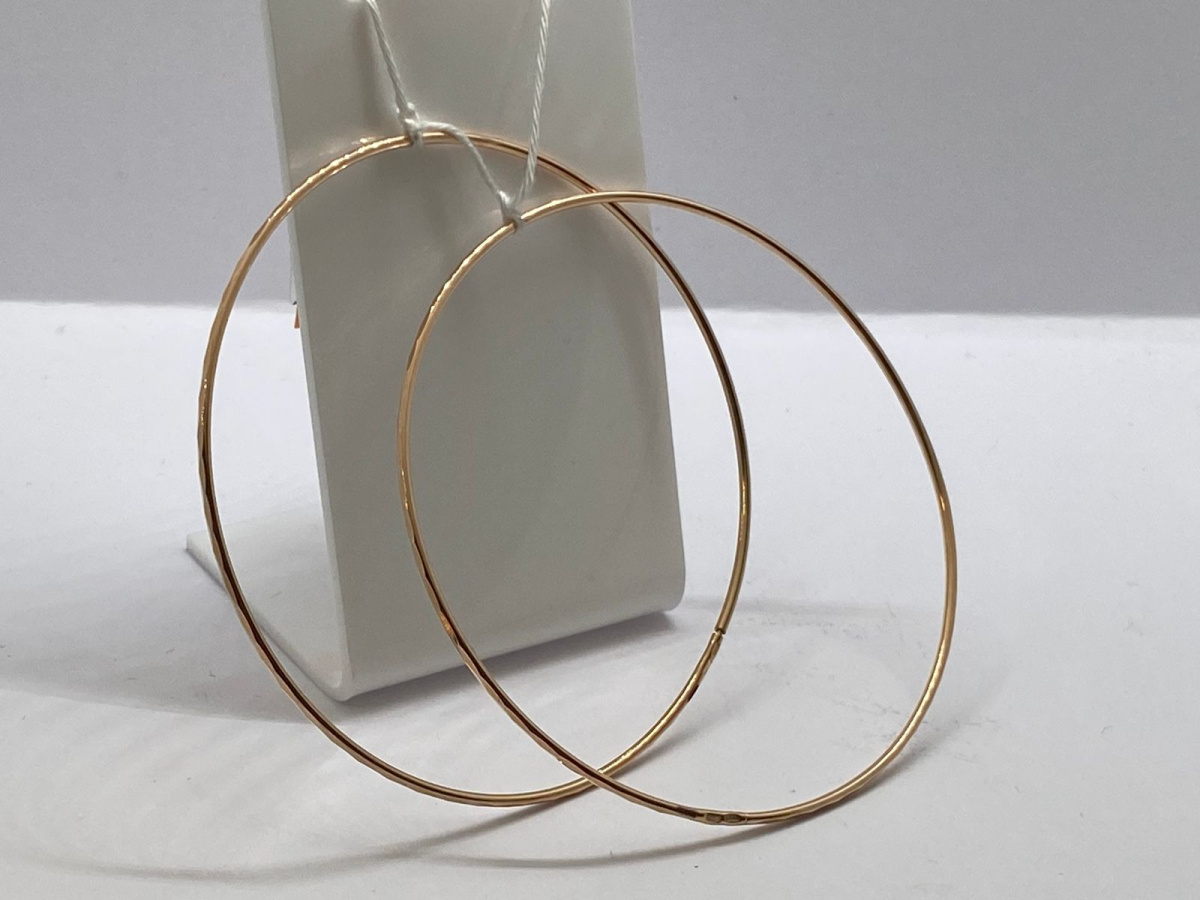 СКОН585 СЕРЬГИ КОНГО (Au 585)