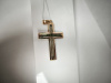 ПОДВЕСКА КРЕСТ без камня (Au 585)