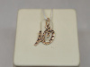 ПОДВЕСКА БУКВА Ю Au 585
