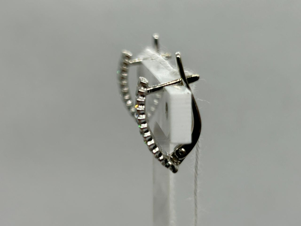 СКМИ585 СЕРЬГИ С КАМНЯМИ (Au 585)