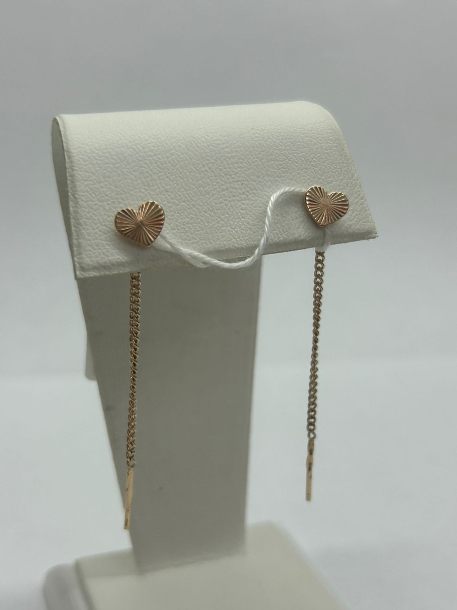 СПРО585 СЕРЬГИ ПРОДЕВКИ (Au 585)