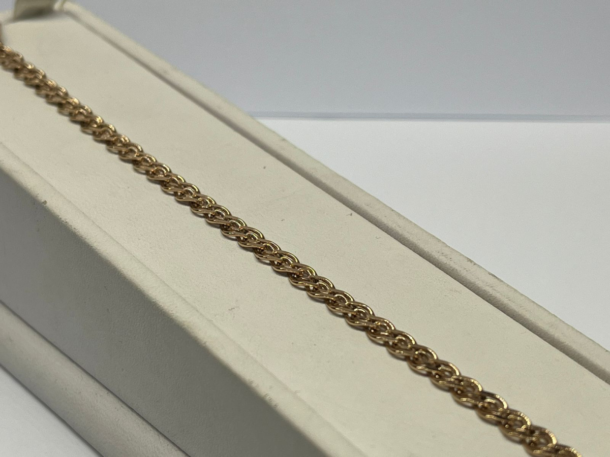 БРАСЛЕТ ПОЛНОВЕСНЫЙ Нона Au 585