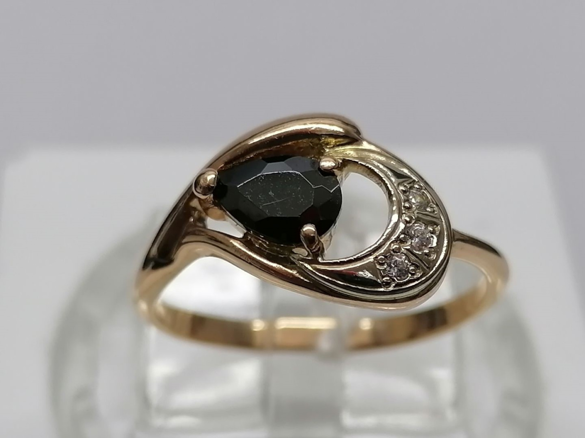 КОЛКМИ585 КОЛЬЦО С КАМНЯМИ (Au 585)