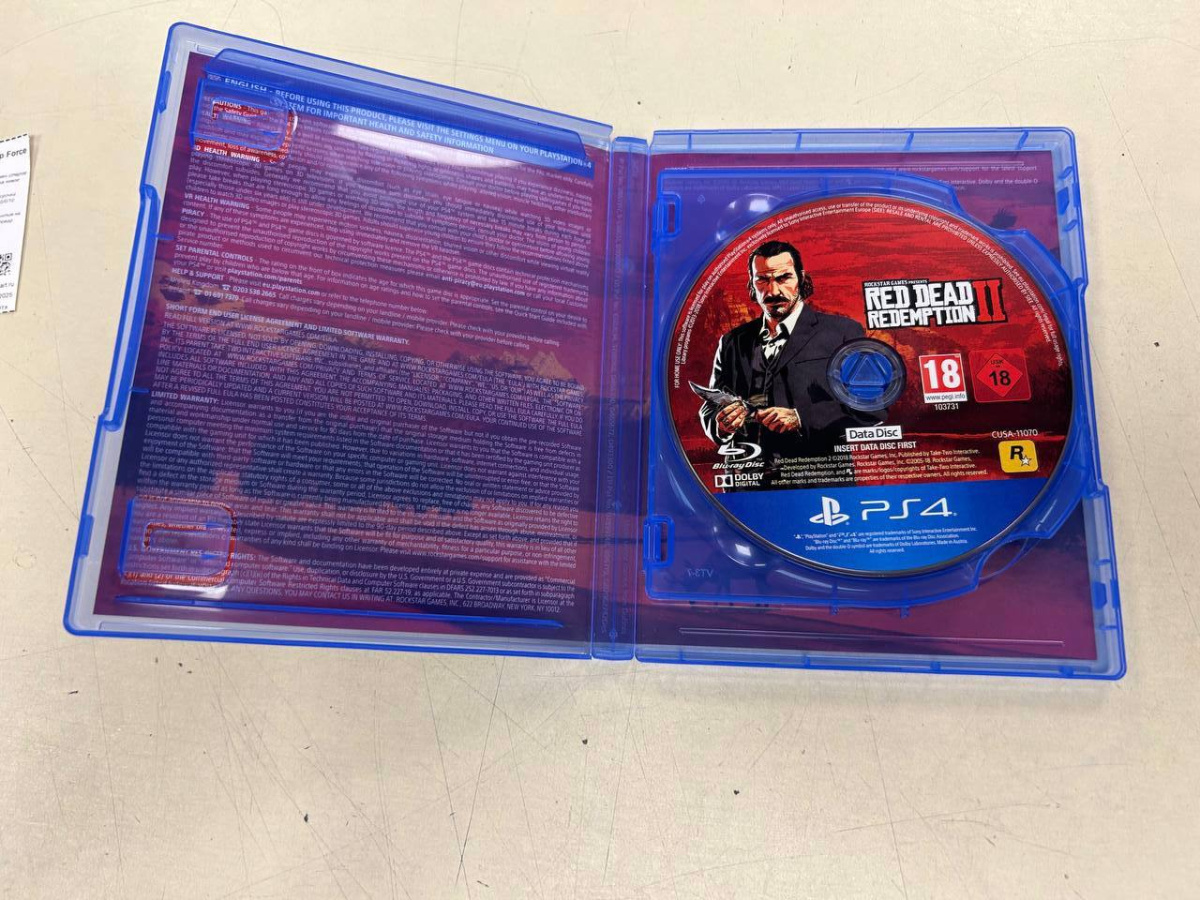 Игра Playstation 4 Red Dead Redemtion 2