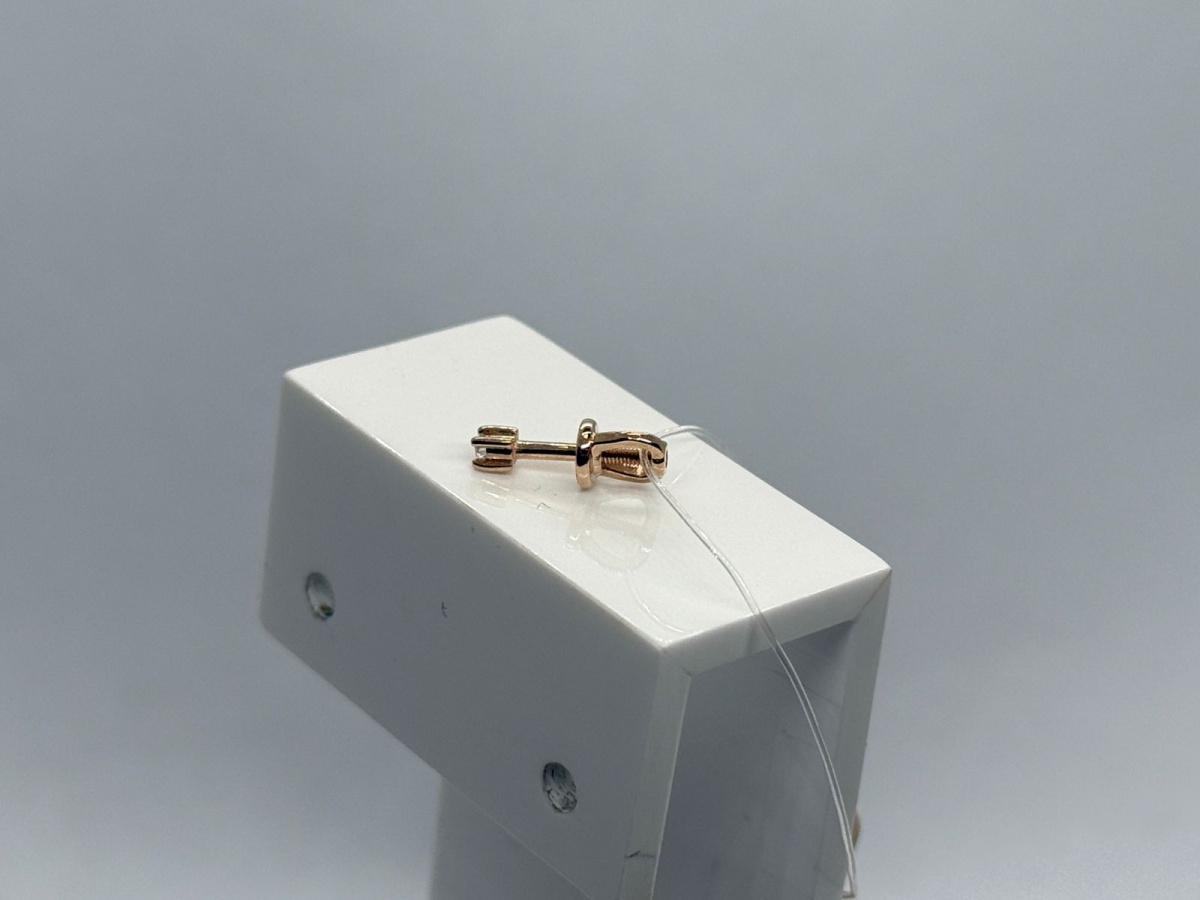 СЕРЬГИ ПУСЕТА бриллиант (Au 585)