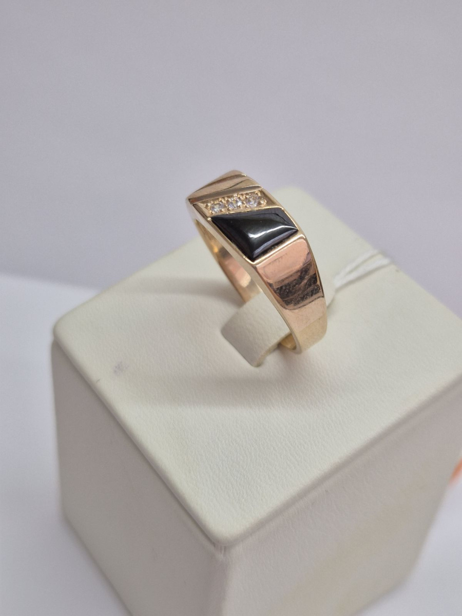 ПЕЧКМИ585 ПЕЧАТКА С КАМНЯМИ (Au 585)