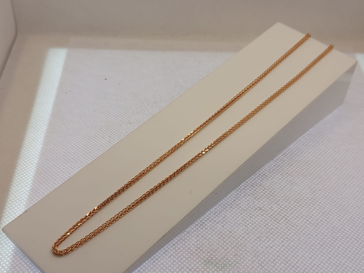 ЦЕПЬ ПОЛНОВЕСНАЯ Колос (Au 585)