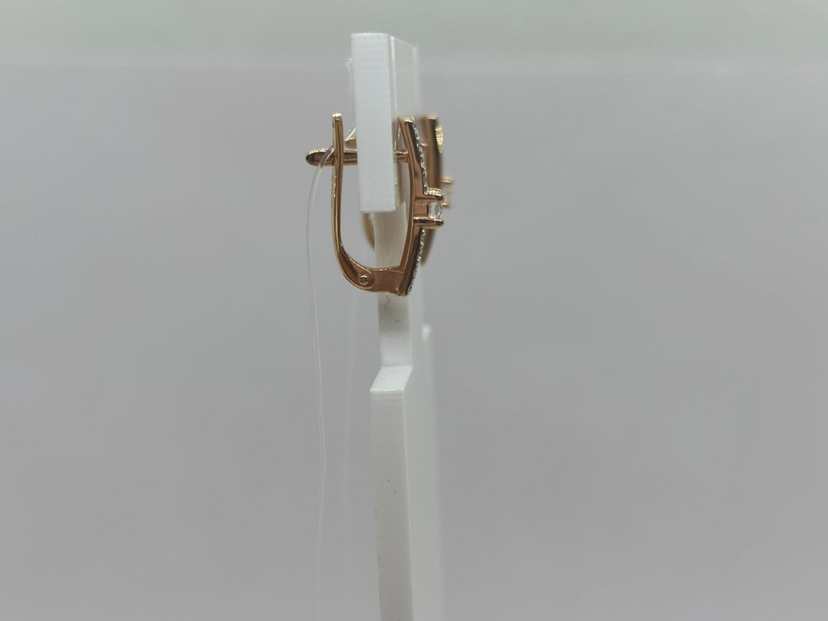 СЕРЬГИ С КАМНЯМИ (Au 585)