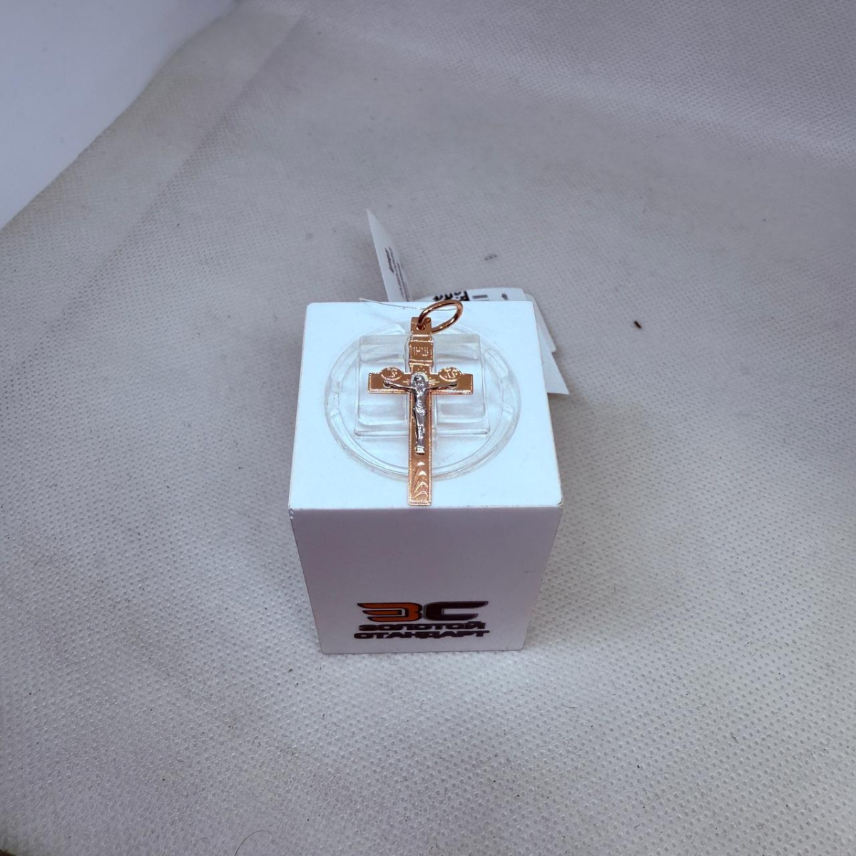 ПОДВЕСКА КРЕСТ без камня (Au 585)