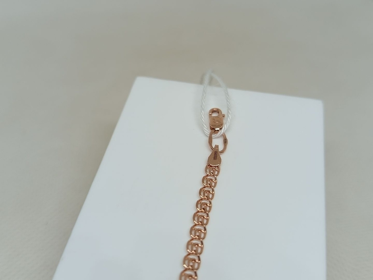 БРАСЛЕТ ПОЛНОВЕСНЫЙ Лав Au 585