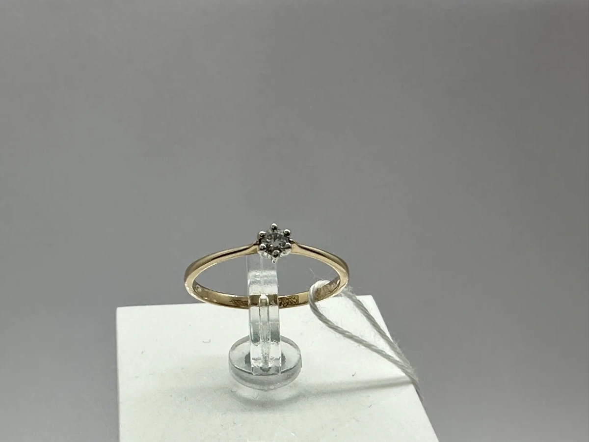 КОЛЬЦО БРИЛЛИАНТ Au 585