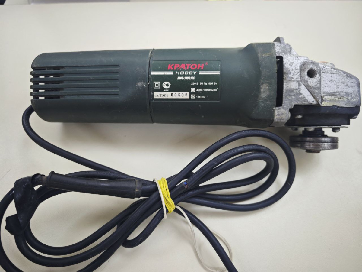 Угловая шлифмашина Кратон AMG-1100JCE