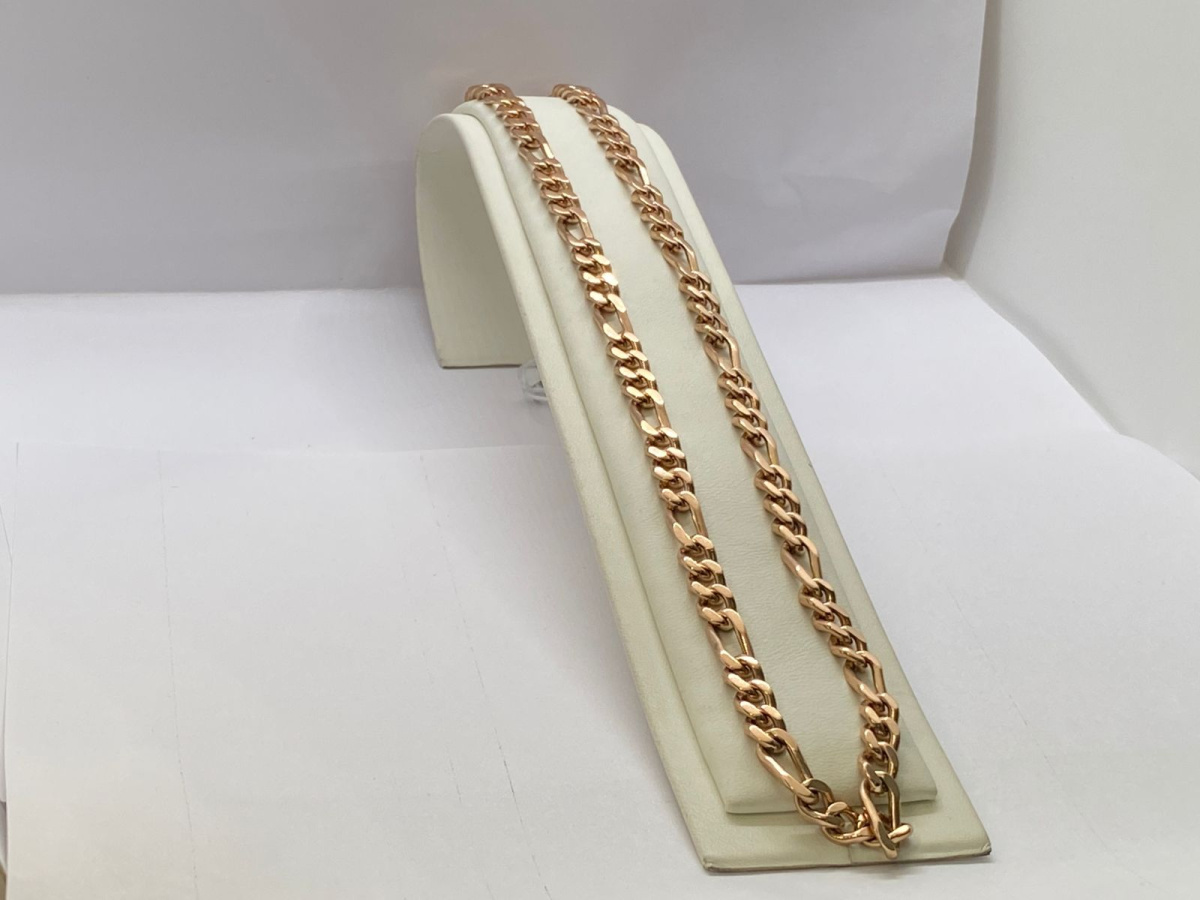 ЦЛФК585 ЦЕПЬ ПОЛНОВЕСНАЯ Фигаро(картье) (Au 585)