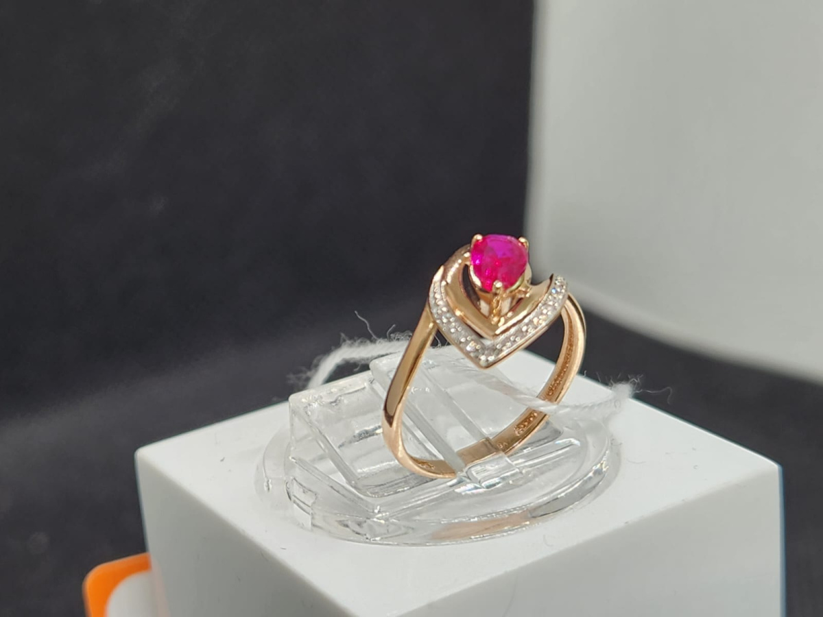 КОЛЬЦО БРИЛЛИАНТ Au 585