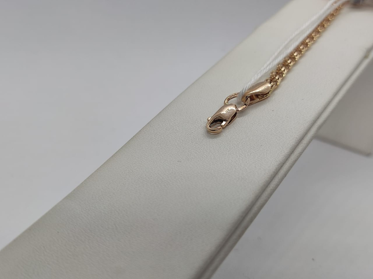 БЛБ585 БРАСЛЕТ ПОЛНОВЕСНЫЙ Бисмарк (Au 585)