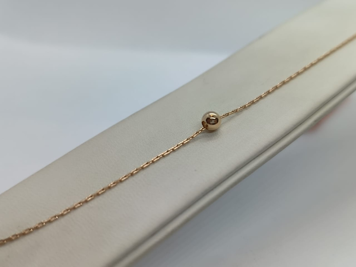 БННГ585 БРАСЛЕТ НА НОГУ (Au 585)