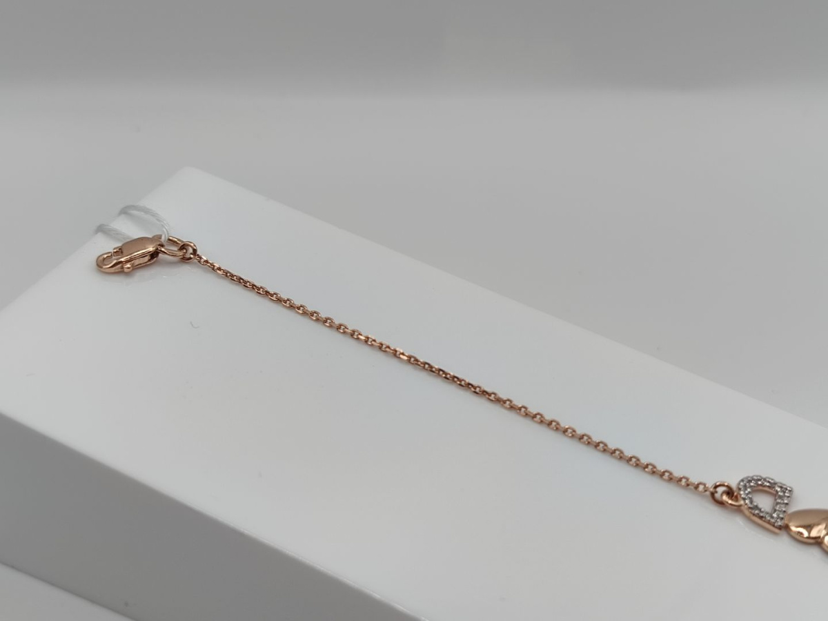 БРАСЛЕТ С КАМНЕМ (Au 585)