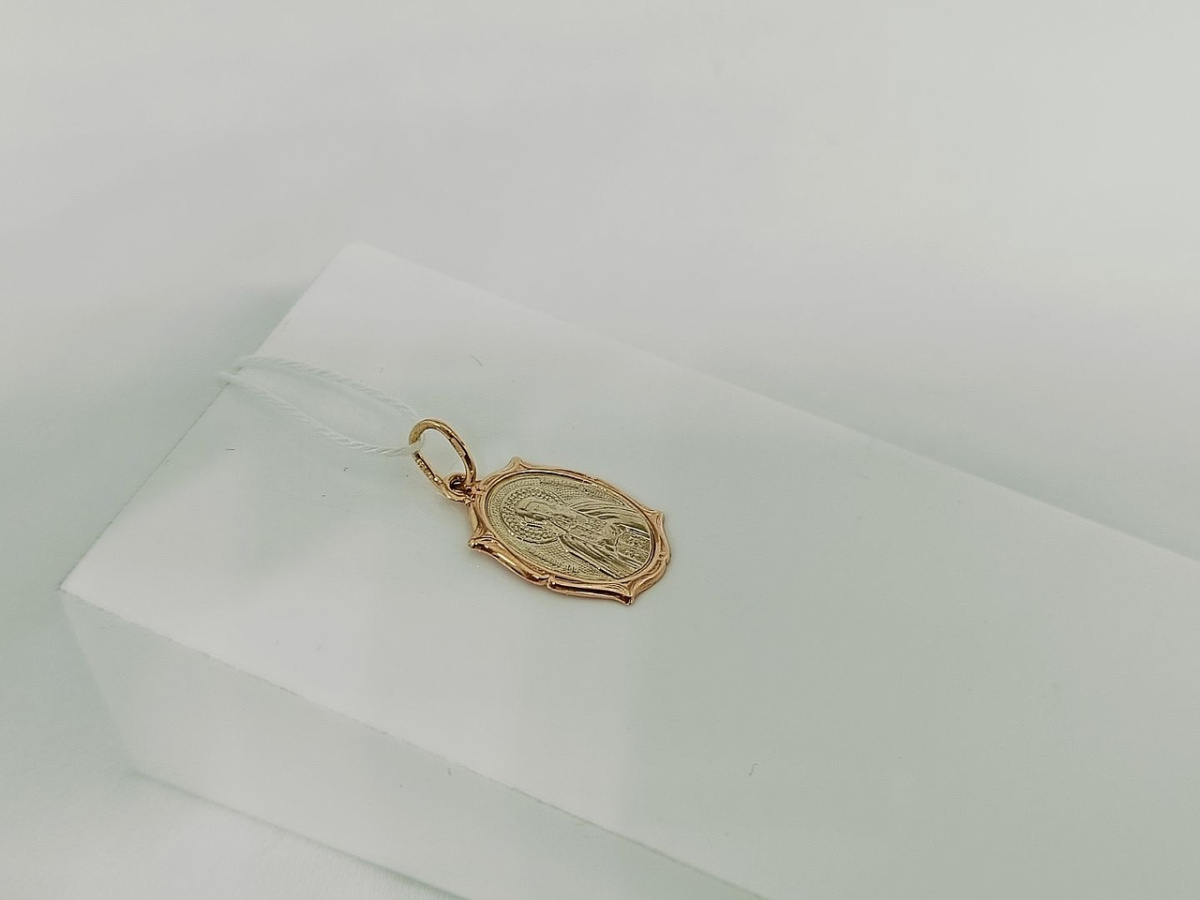 ПОДИБК585 ПОДВЕСКА ИКОНА БЕЗ КАМНЯ (Au 585)