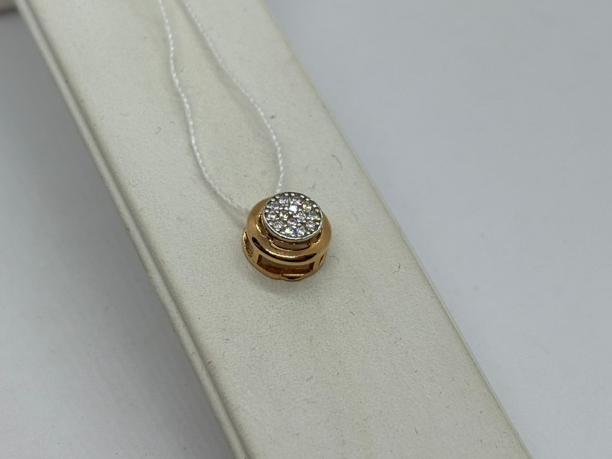 ПОДВЕСКА С КАМНЯМИ (Au 585)