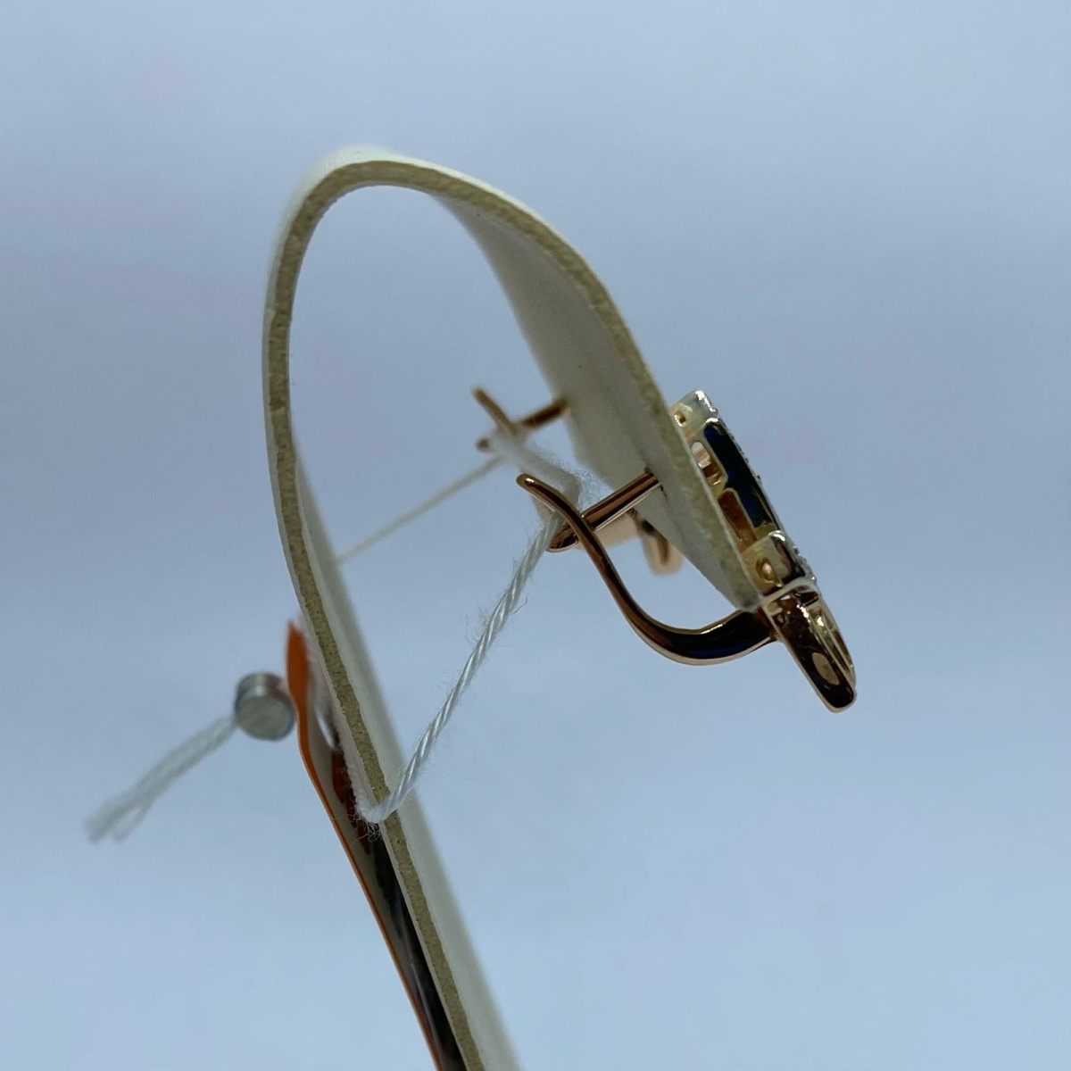 СКМИ585 СЕРЬГИ С КАМНЯМИ (Au 585)