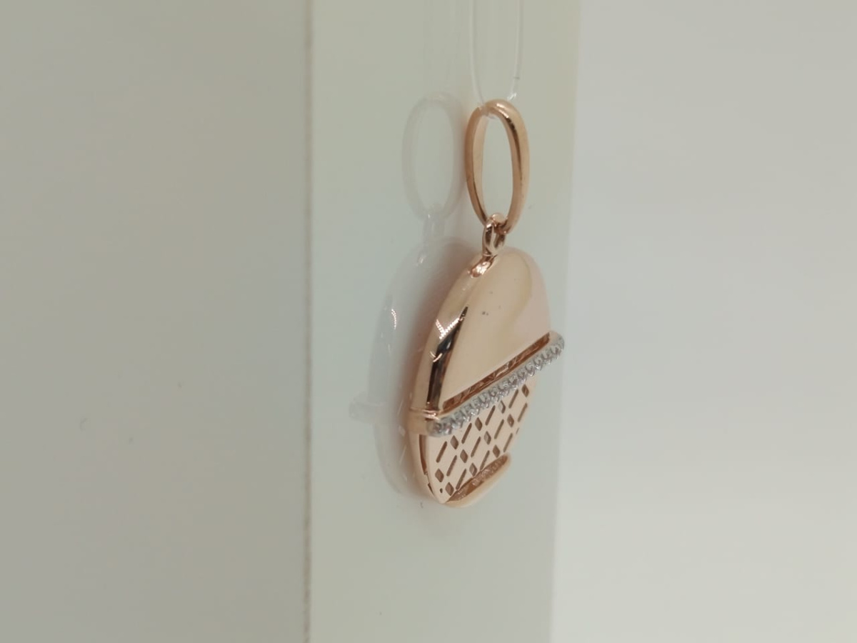 ПОДВЕСКА С КАМНЯМИ (Au 585)