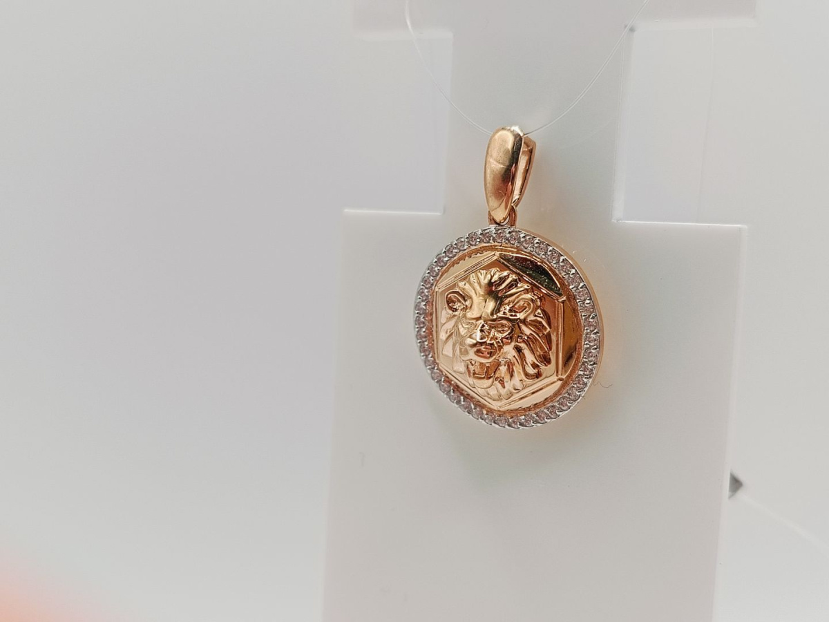 ПОДВЕСКА С КАМНЯМИ (Au 585)