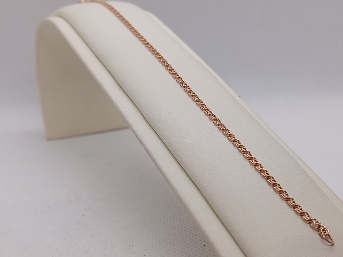 БРАСЛЕТ ПУСТОТЕЛЫЙ Лав Au 585