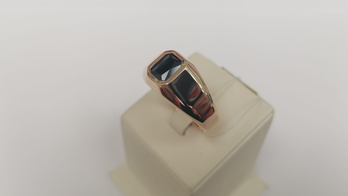 31-0336-С КОЛЬЦО ПЕЧАТКА с камнем (Au 585)