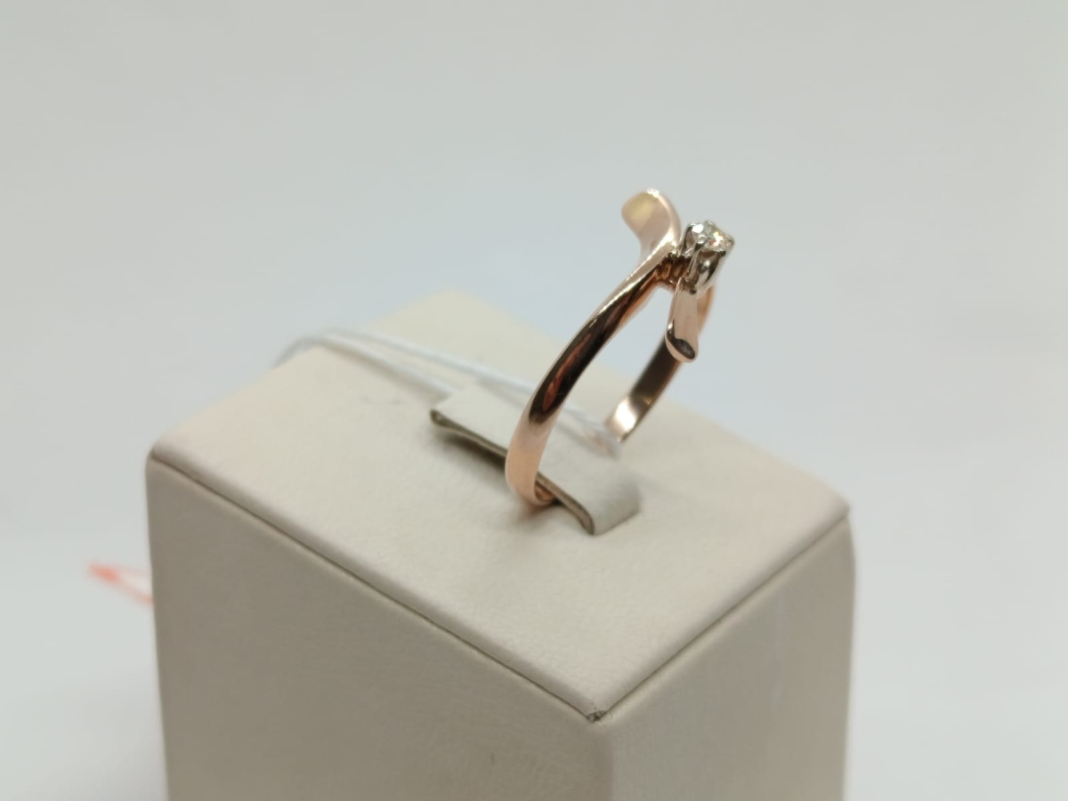 КОЛЬЦО БРИЛЛИАНТ Au 585