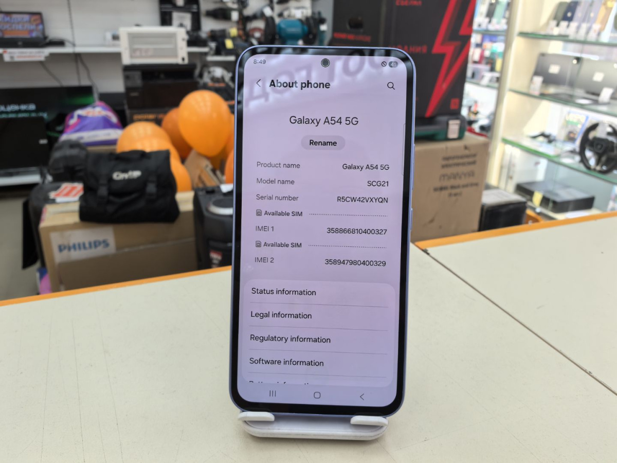 Смартфон Samsung Galaxy A54 6/128
