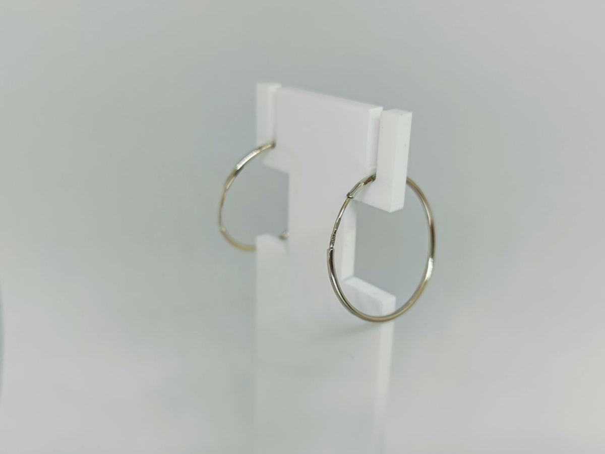 СКОН585 СЕРЬГИ КОНГО (Au 585)