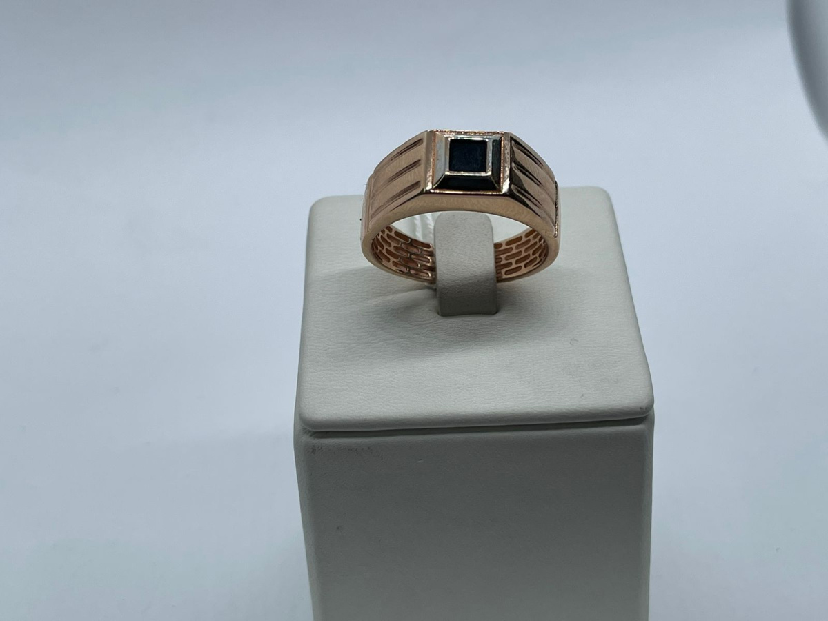 ПЕЧКМ585 ПЕЧАТКА С КАМНЕМ (Au 585)