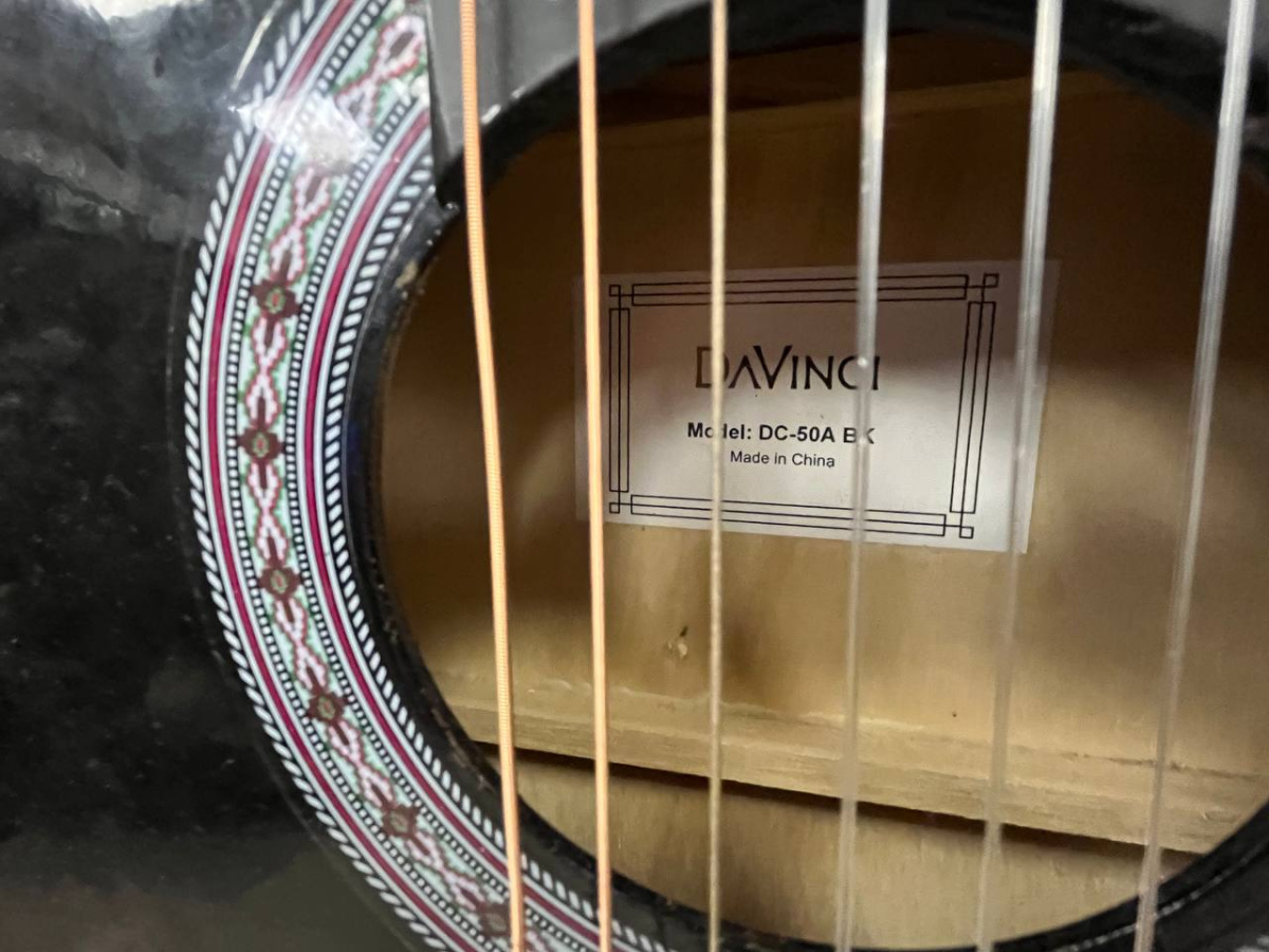 Гитара акустическая DaVinci DF 50A BK